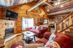 Cabin 1 - living room